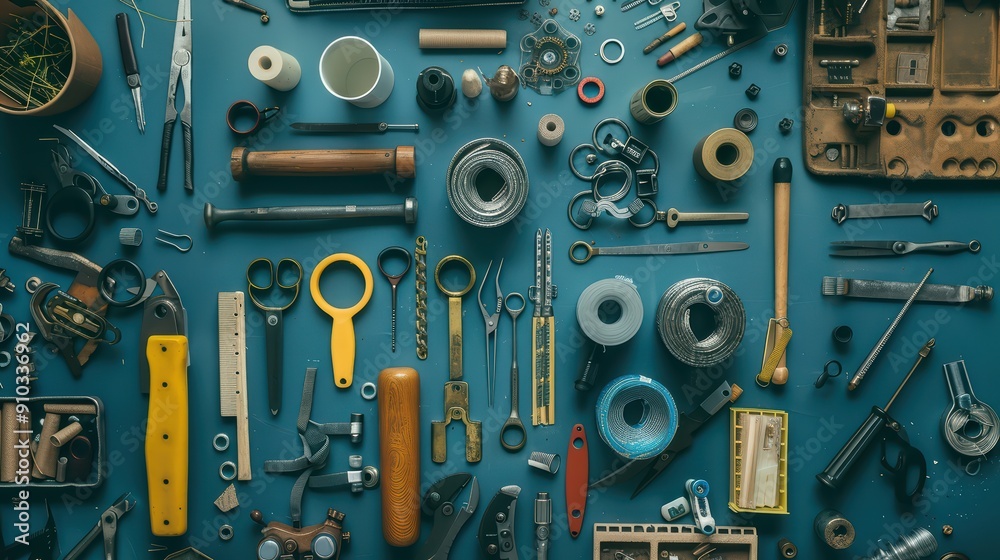 A DIY project where old materials are transformed into new, useful items A DIY project where old materials are transformed into new, useful items
