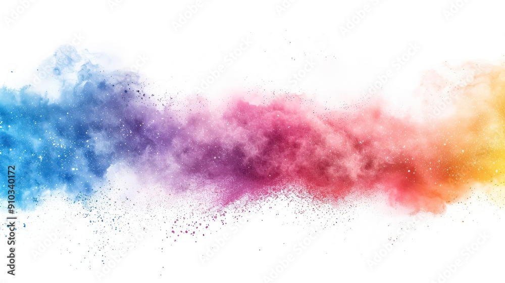 Abstract Powder Splatted Background Abstract Powder Splatted Background