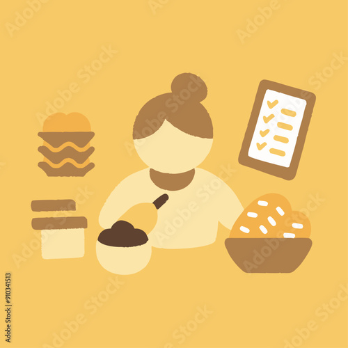 Planning meals in advance to minimize food waste, reduce grocery bills, and avoid expensive takeout or dining out graphics