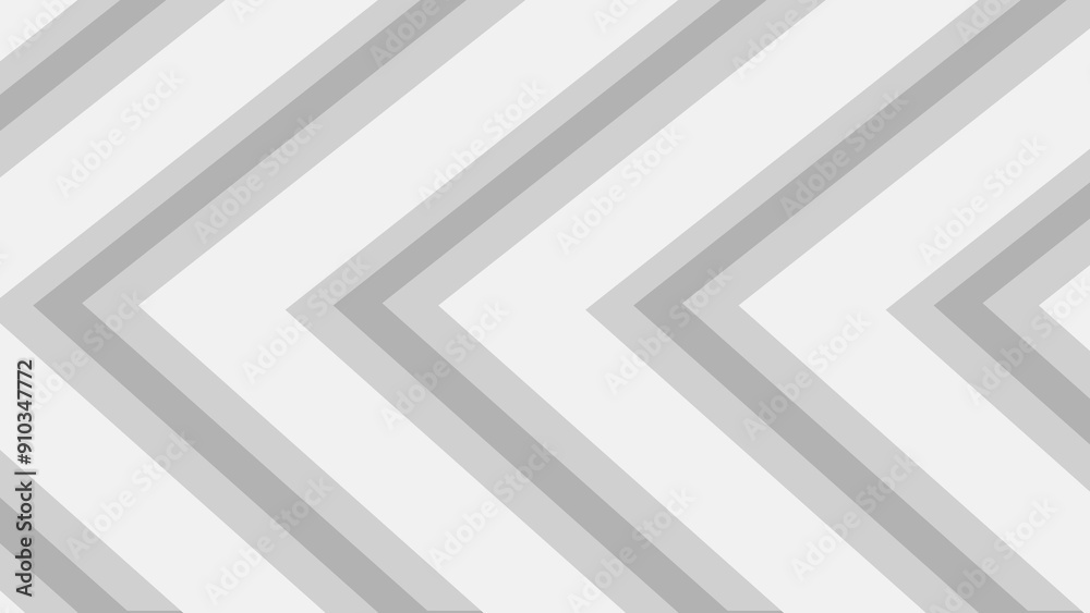 Obraz premium White arrows tech glossy abstract background.