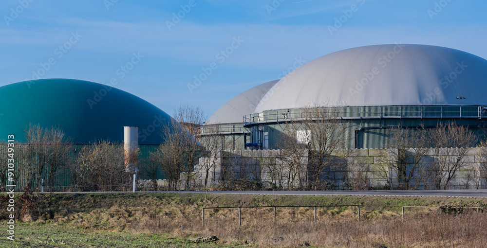 Biogasanlage zur Stromerzeugung und Energiegewinnung