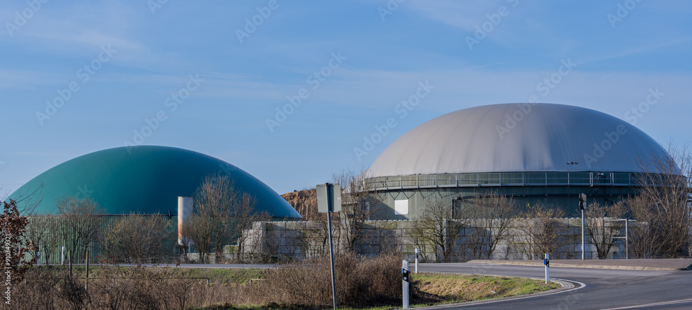 Biogasanlage zur Stromerzeugung und Energiegewinnung