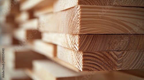 Stack of Wooden Boards
