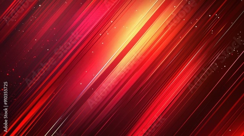 Abstract red striped background with vibrant lines and patterns.