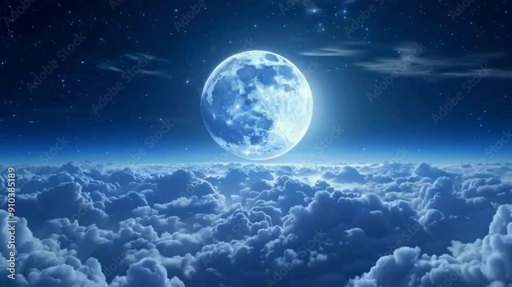 moon over the clouds moon over the clouds