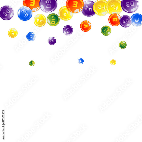 Vitamins and minerals complex. Multivitamins