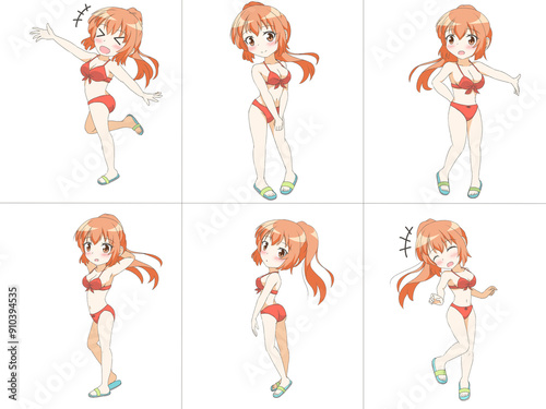 水着少女まとめ1