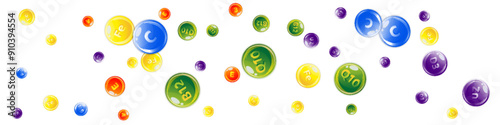 Vitamins and minerals complex. Multivitamins