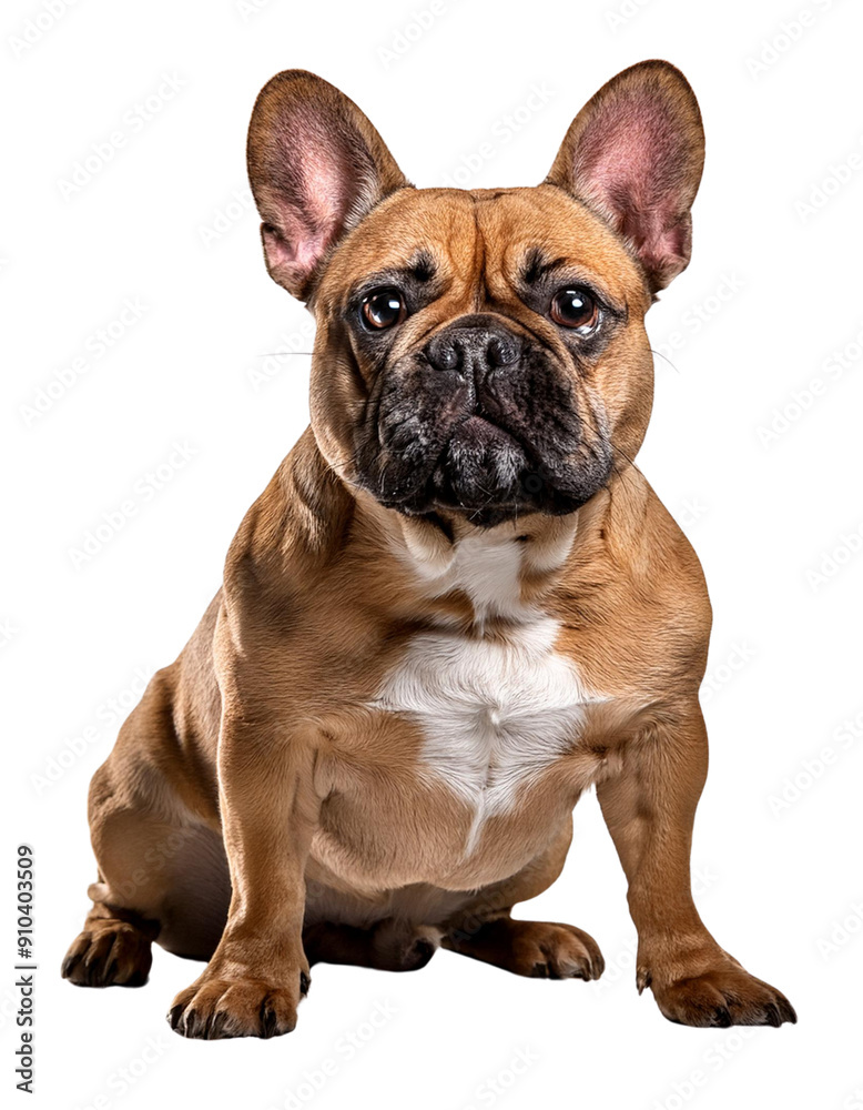 French bull dog isolated on transparent background French bull dog isolated on transparent background
