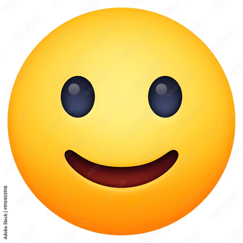 Fototapeta premium Slightly Smiling Face