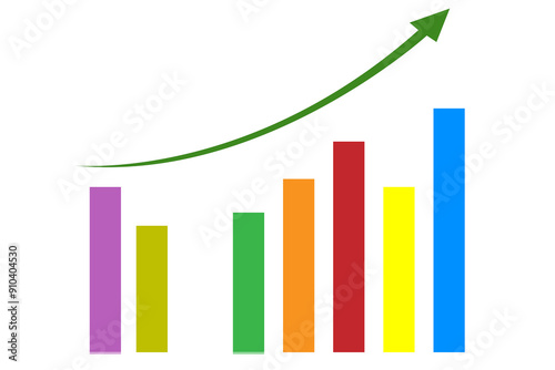 business bar graph with arrow Free Download business bar graph with arrow - GFXLoad