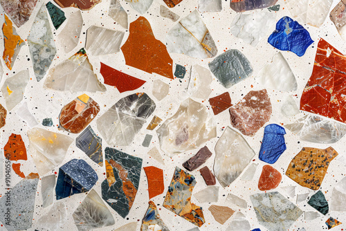Terrazzo texture background.