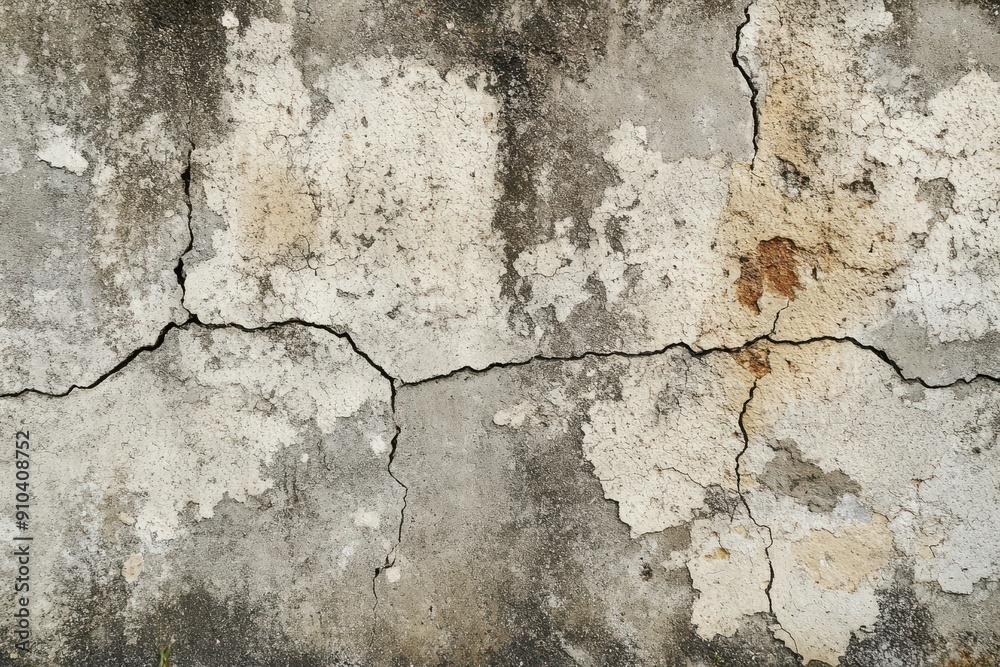 Obraz premium Cracked & Weathered Wall.