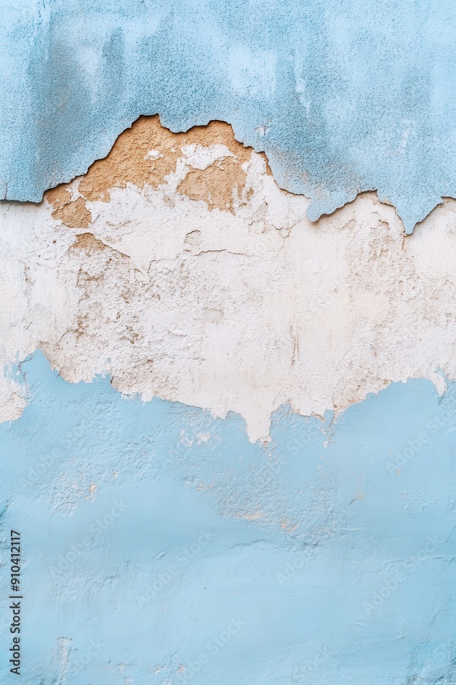Fototapeta premium Blue Wall Texture. Graphic Resources