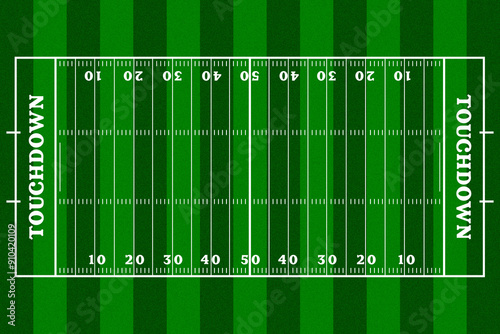 Wallpaper Mural American Football Field with Green Background, Vector Illustration Abstract Editable image Torontodigital.ca