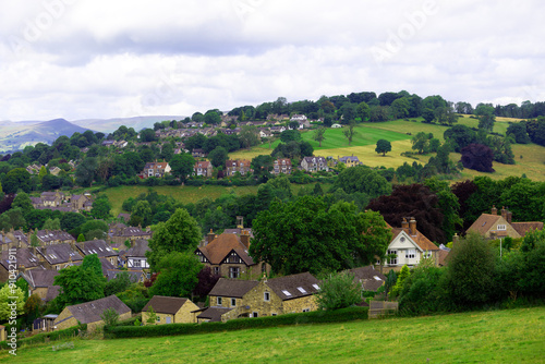 Hathersage, in Derbyshire, England. photo