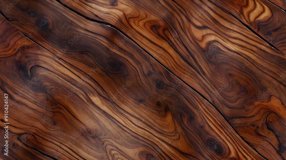 Fototapeta premium Rosewood wood grain, Textures.