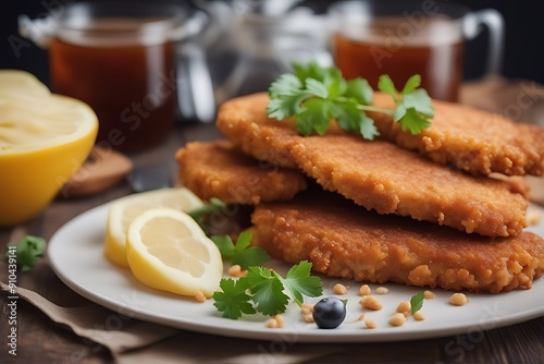 German Schnitzel Breaded Weiner Homemade