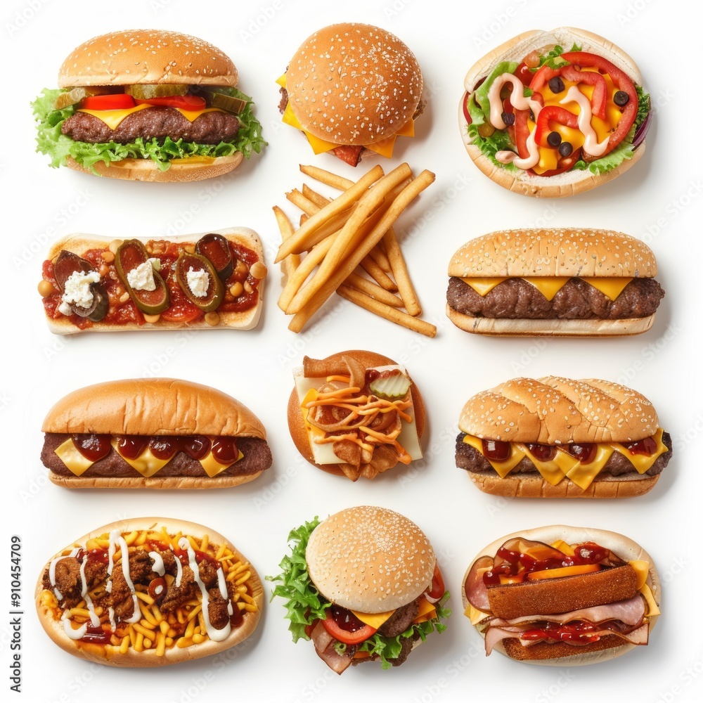 fast food collection