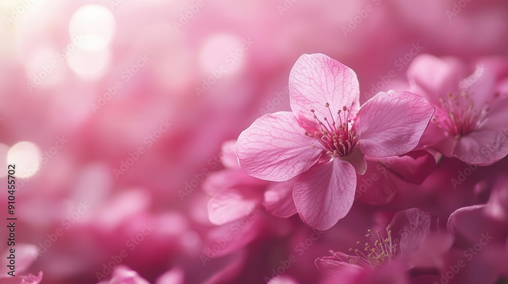 ethereal pink backdrop with soft diffused light delicate flower petals create bokeh effect evoking a dreamy and romantic atmosphere perfect for elegant feminine product presentations ethereal pink backdrop with soft diffused light delicate flower petals create bokeh effect evoking a dreamy and romantic atmosphere perfect for elegant feminine product presentations