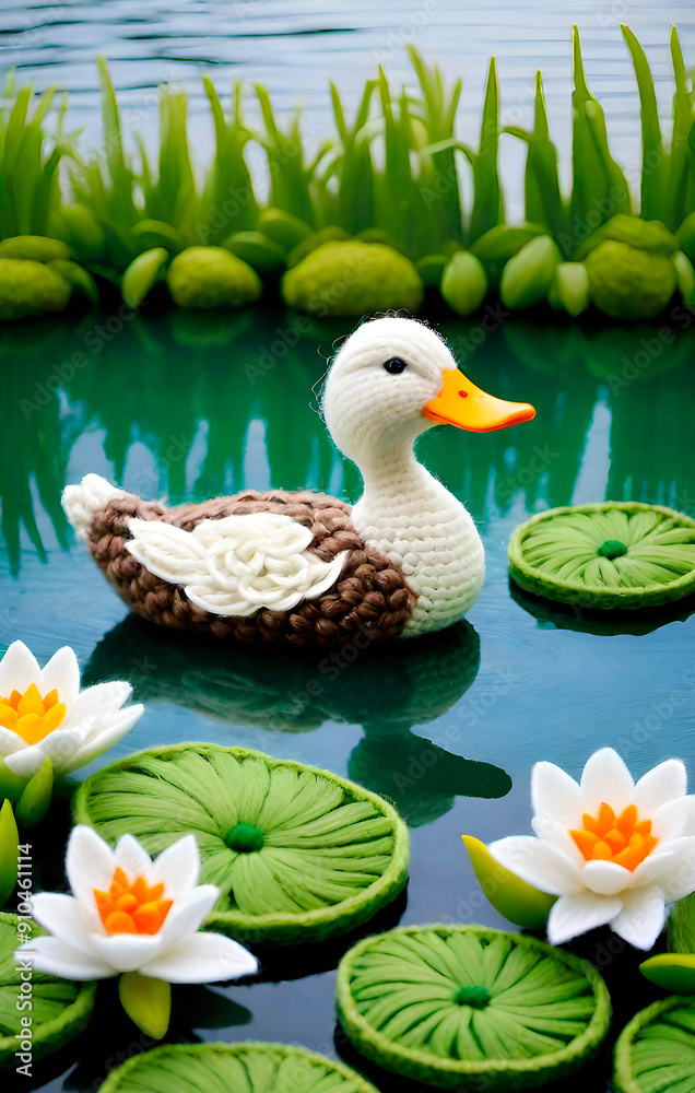 duck in the pond duck in the pond