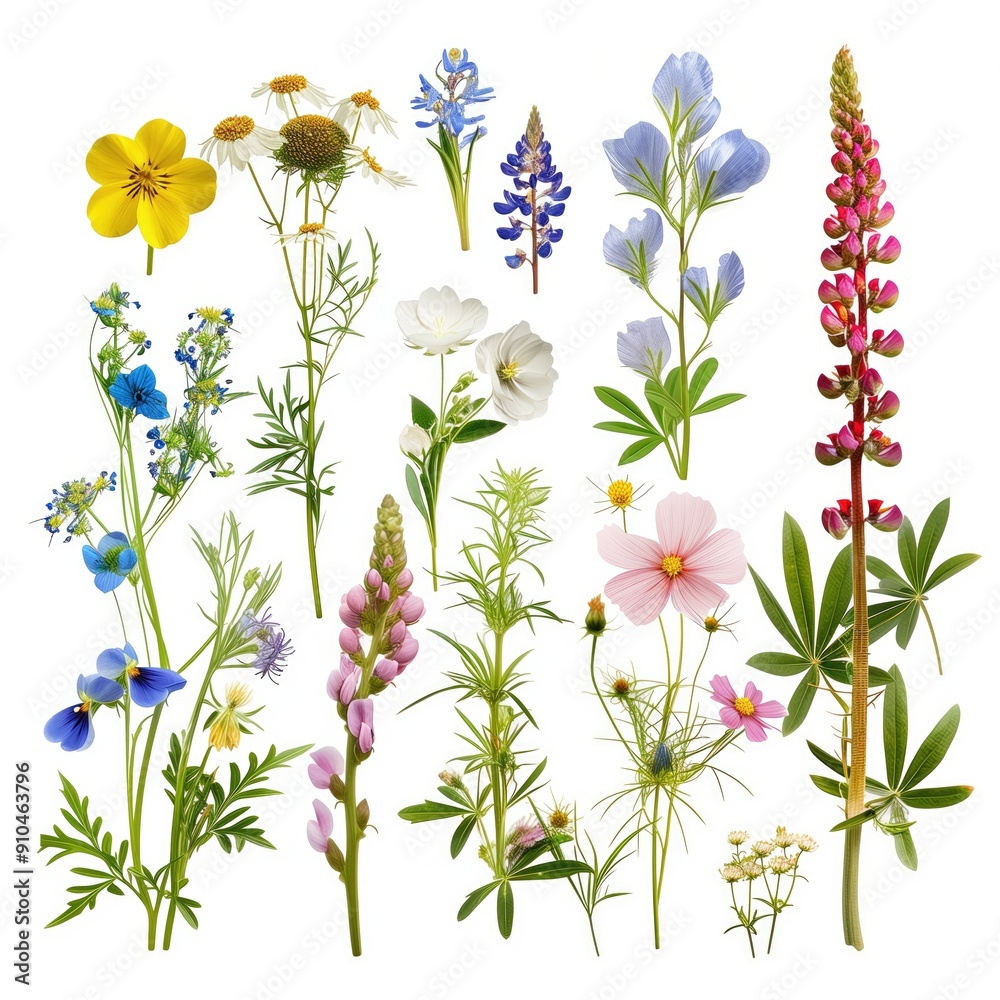 Flower Art Set, Scrapbooking Concept, Gardening Brand Logo Artwork, Floral Sticker Sheet, Isolated Floral Clipart Design, Natural Beauty Plant Collection, White Background Easy Custom Editing Flower Art Set, Scrapbooking Concept, Gardening Brand Logo Artwork, Floral Sticker Sheet, Isolated Floral Clipart Design, Natural Beauty Plant Collection, White Background Easy Custom Editing
