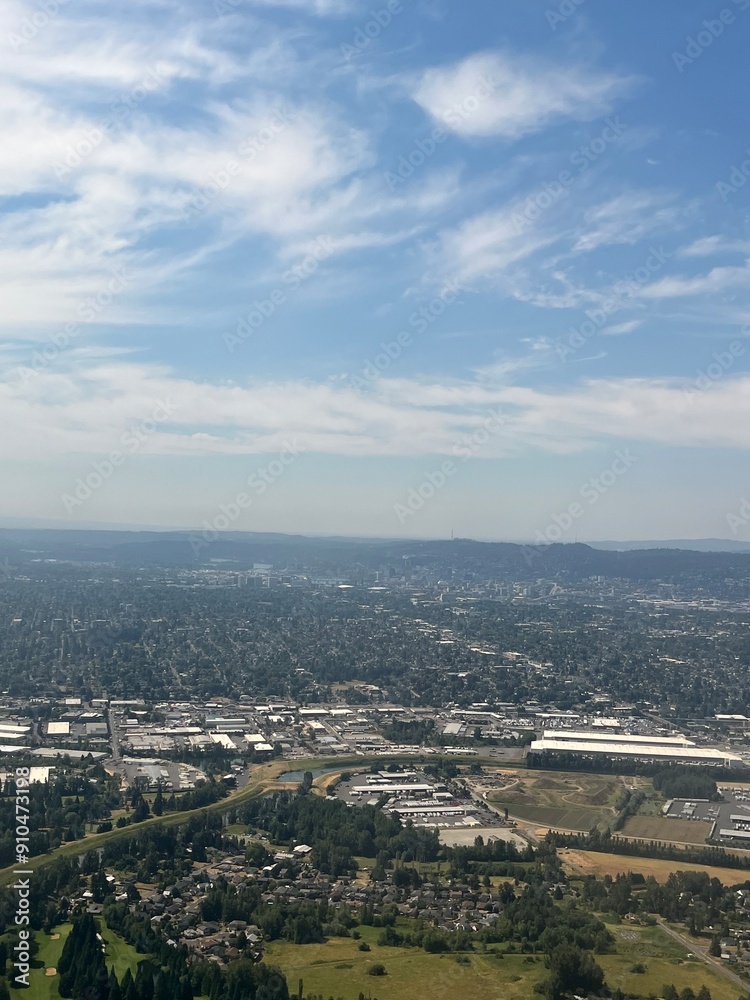 Obraz premium view of the city