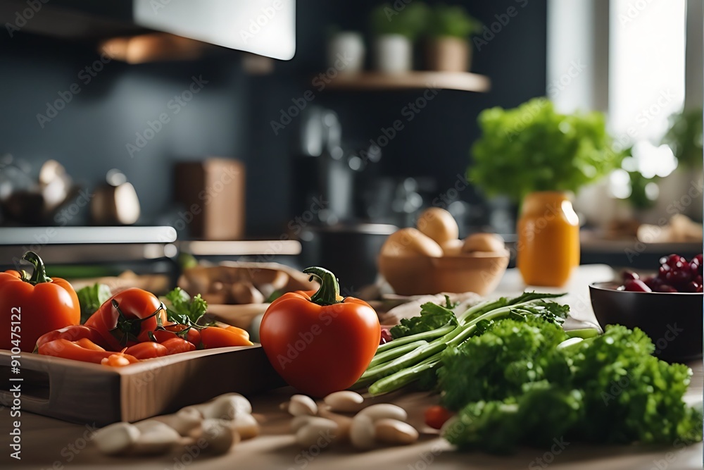 vegetables on the table vegetables on the table