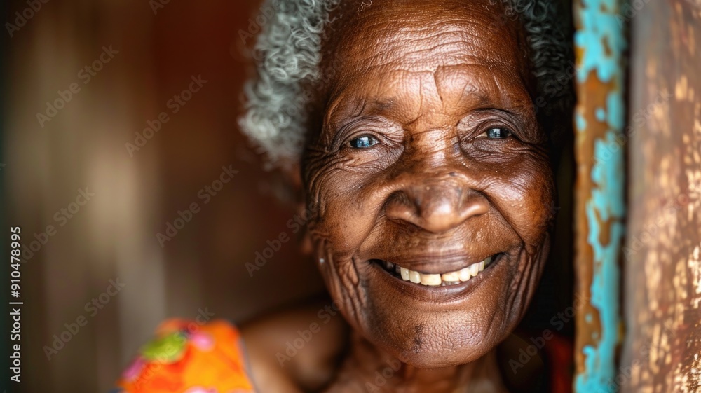 A portrait of an older person with a serene smile, highlighting the beauty and dignity of age A portrait of an older person with a serene smile, highlighting the beauty and dignity of age