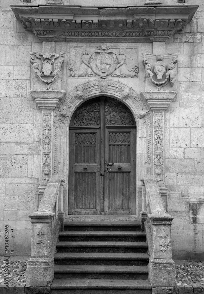 Architectural details at the Alba Iulia citadel - Romania. It is a bastioned fortress built at the beginning of the 18th century Architectural details at the Alba Iulia citadel - Romania. It is a bastioned fortress built at the beginning of the 18th century