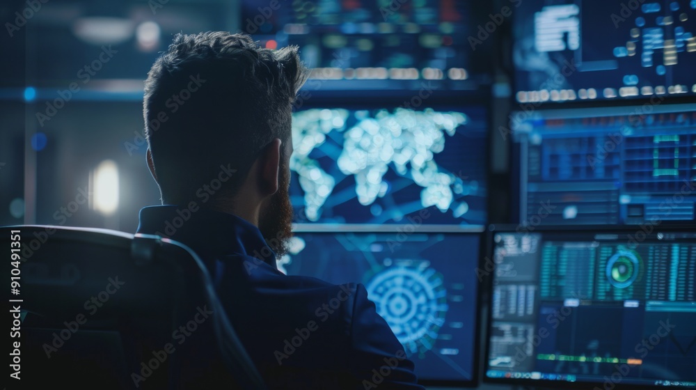 cyber security expert man generative ai cyber security expert man generative ai