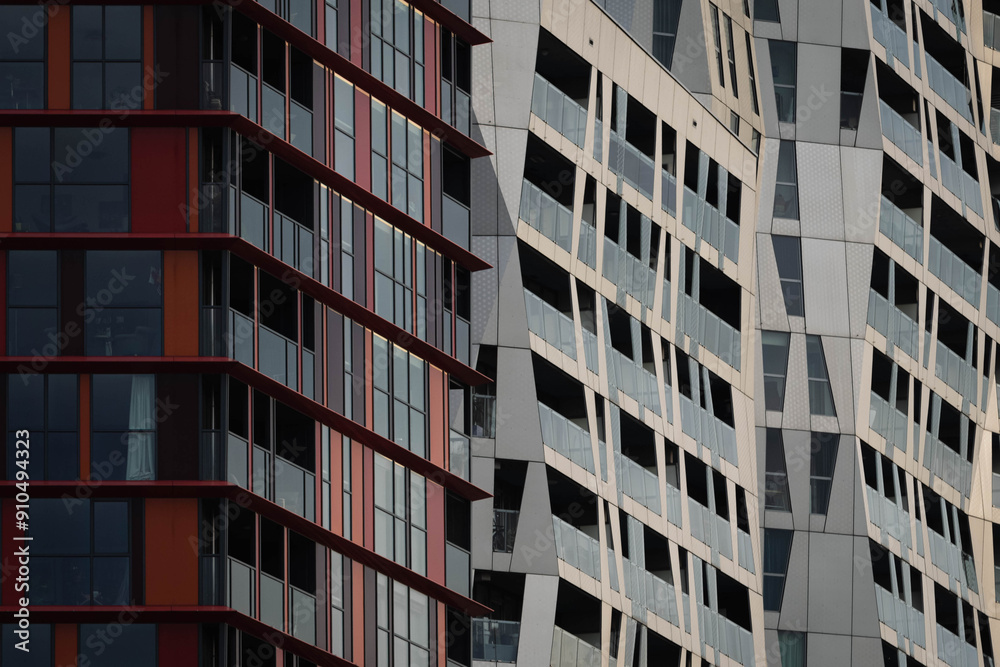 Fototapeta premium Rotterdam Skyscrapers