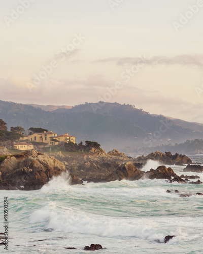 waves on the beach