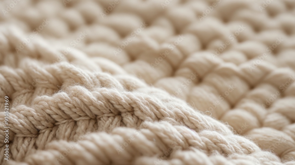 Close-up of a textured knitted woolen fabric with soft fuzzy fibers Close-up of a textured knitted woolen fabric with soft fuzzy fibers
