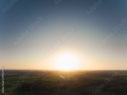 sunset over the mountains
