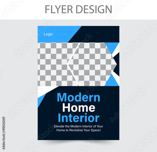 Flyer design Creative Flyer Layout Modern home flyer design