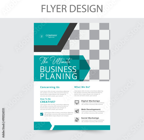 Poster flyer pamphlet brochure cover design layout