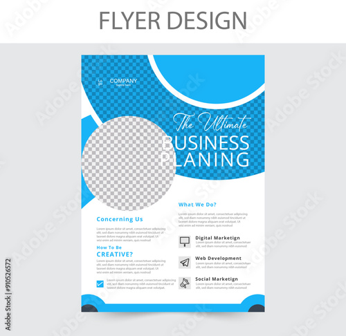 Poster flyer pamphlet brochure cover design layout
