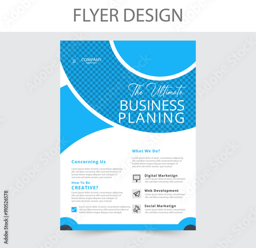 Poster flyer pamphlet brochure cover design layout