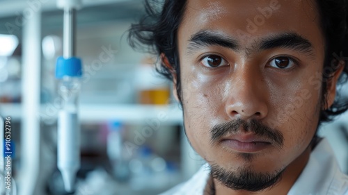 Close-up portrait of a youn...