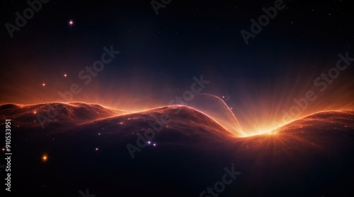 Sparkling bits and light flows on a starry dark universe 