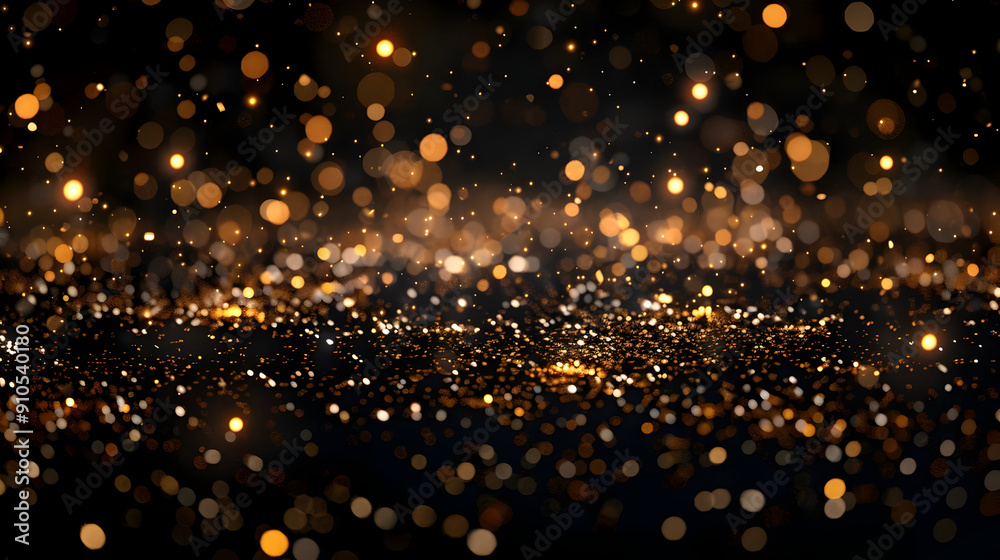Golden Bokeh Abstract Background Golden Bokeh Abstract Background