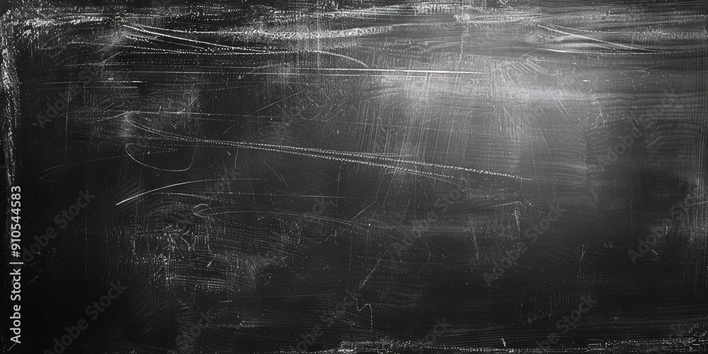 Obraz premium blank, clean chalkboard 