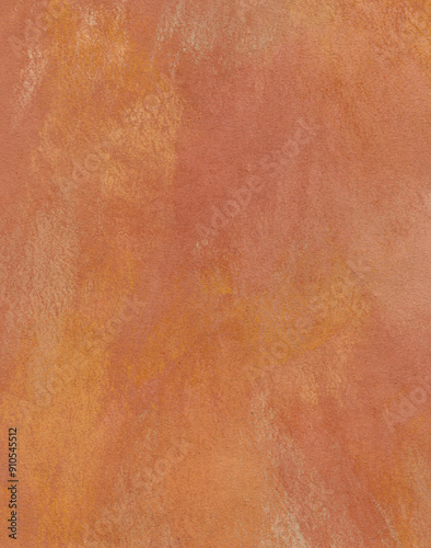 Soft Pink Yellow Orange Texture Abstract Brush Stroke Pastel Gouache Background