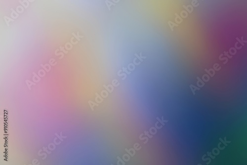 The calming transition of soft pink, blue, and yellow hues. The gentle effect of the smooth multicolor gradient.