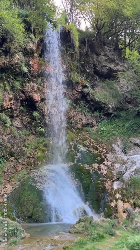 waterfall in the woods