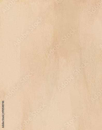 Soft Beige Texture Abstract Brush Stroke Pastel Gouache Background