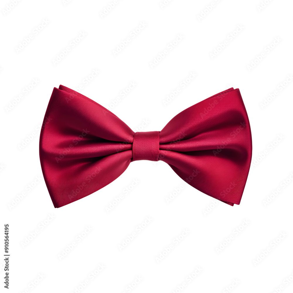 Red Bow Tie isolated on transparent background Red Bow Tie isolated on transparent background