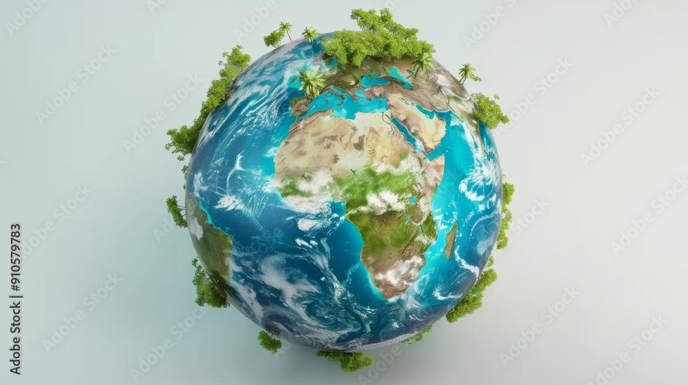 Fototapeta premium Ecology ang world saving concept