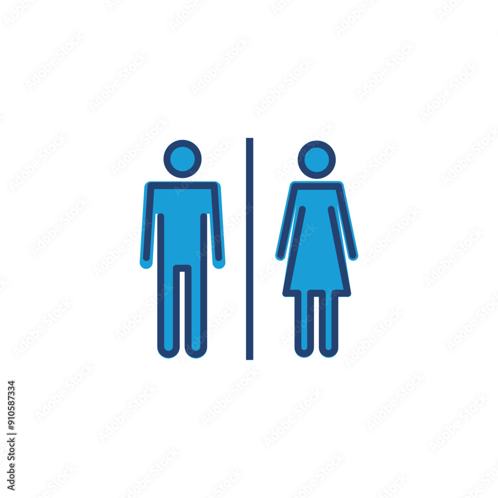 Toilet icon vector. restrooms icon vector. bathroom sign. wc, lavatory Toilet icon vector. restrooms icon vector. bathroom sign. wc, lavatory